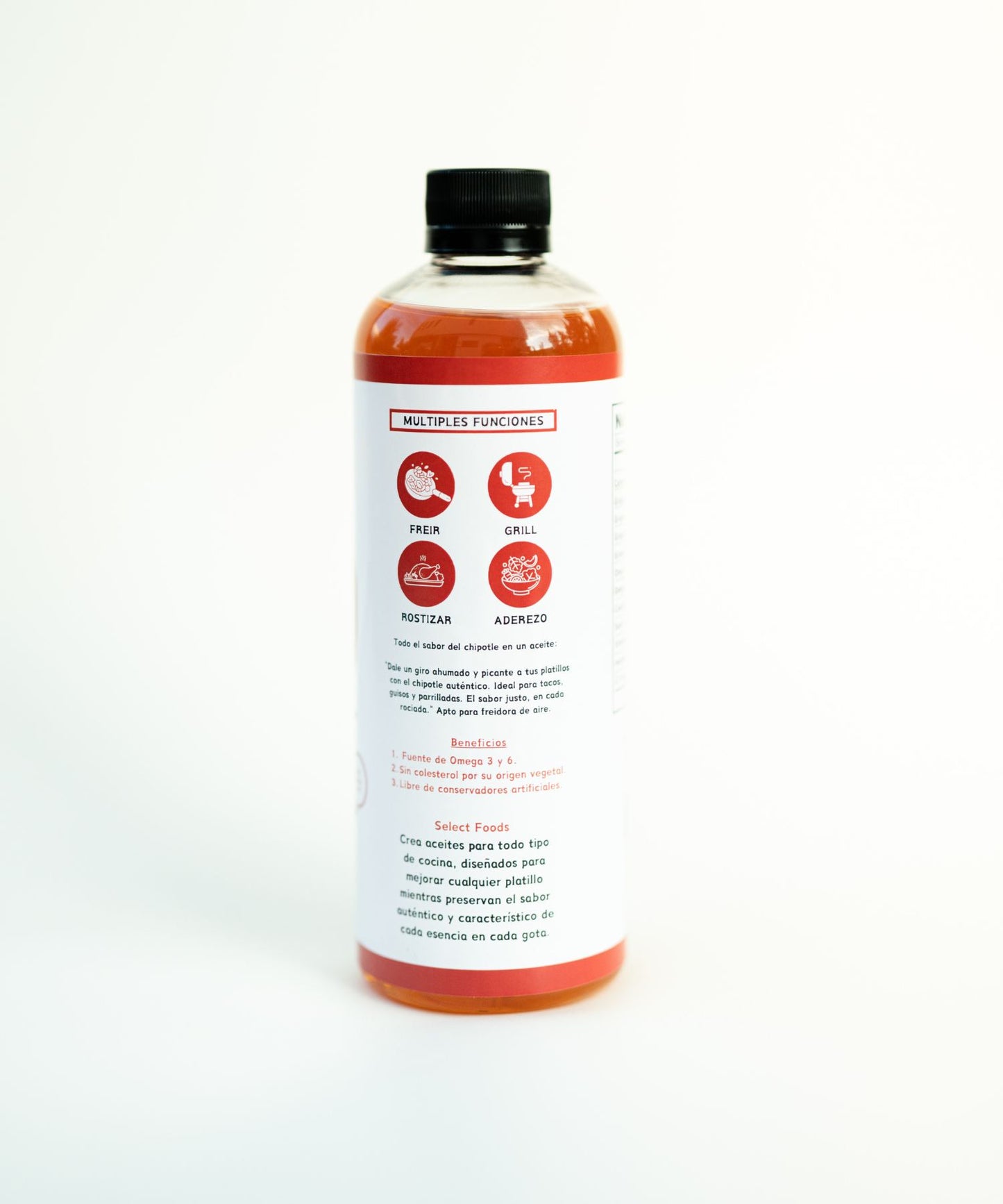 Aceite de Canola Sabor Chipotle 500ml
