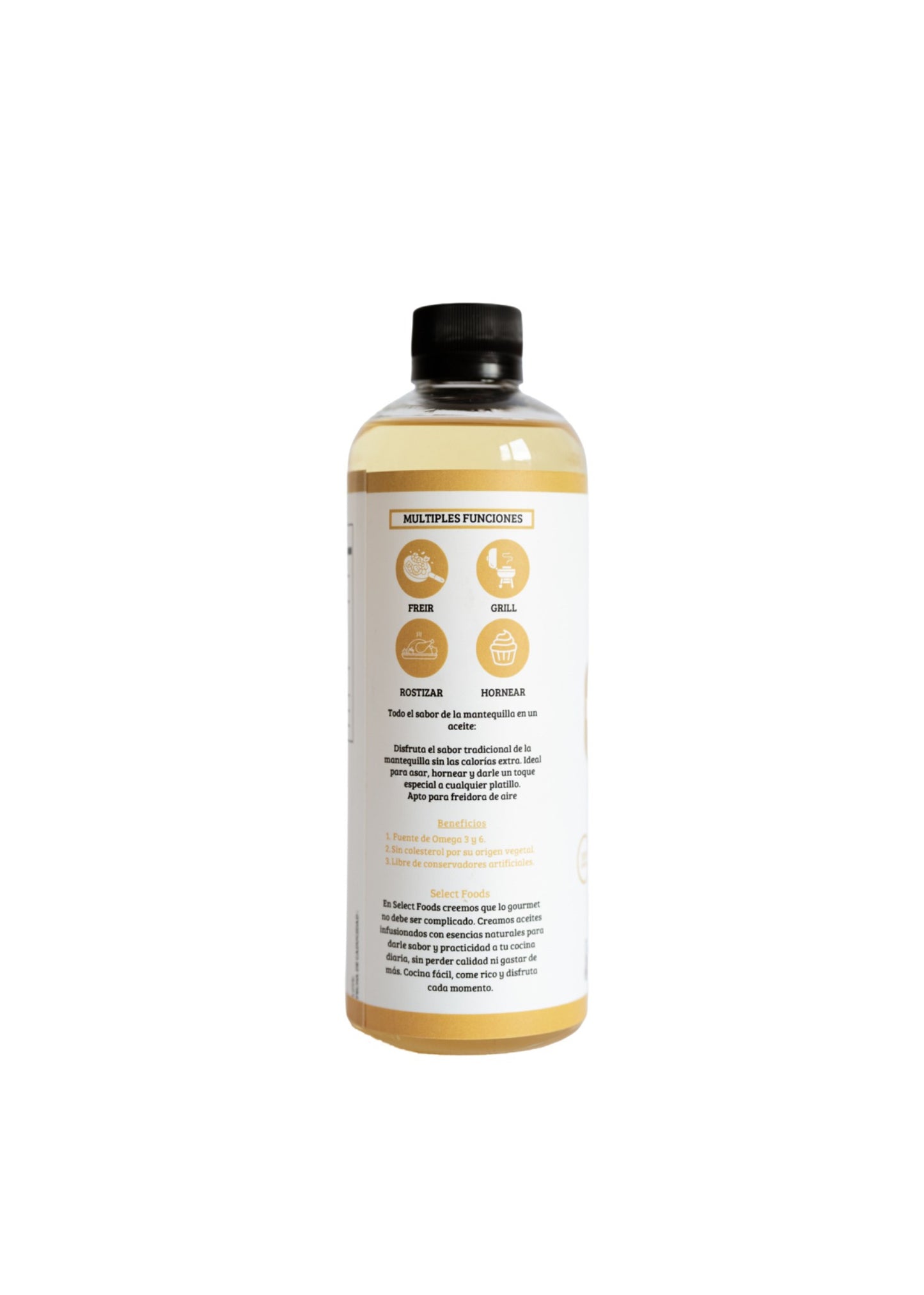 Aceite de Canola Sabor Mantequilla 500ml